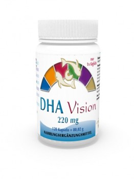 DHA Vision 220mg 120 Kapseln