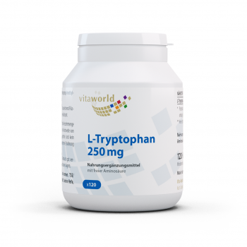L-Tryptophan 250mg 120 Kapseln Vegan/Vegetarisch