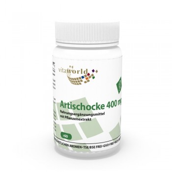 Artichaut 400 mg 60 Capsules