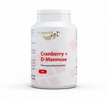 Cranberry + D-Mannose 90 Capsules