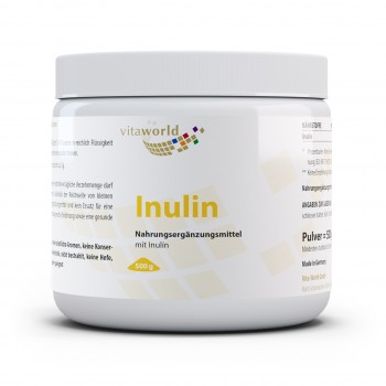 Inulin Pulver 500g aus der Zichorie Ballaststoffe Vegetarisch/Vegan