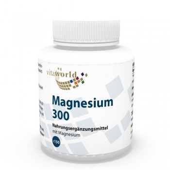Magnesium 300mg 150 Tabletten Vegetarisch/Vegan
