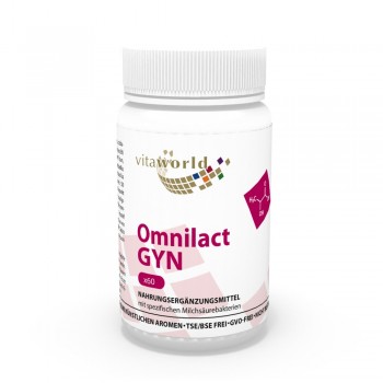Omnilact Gyn 60 Capsules Vegetarian/Vegan (Lactobacillus, probiotic)