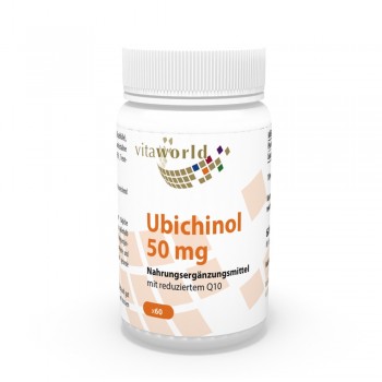 Ubiquinol 50 mg 60 Cápsulas Q10