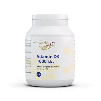 Vitamina D3 1000 UI 200 Tabletas