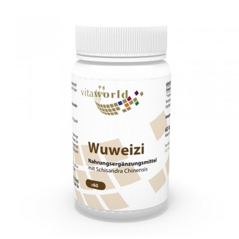 Wuweizi Schisandra 500 mg 60 Kapseln Vegan/Vegetarisch