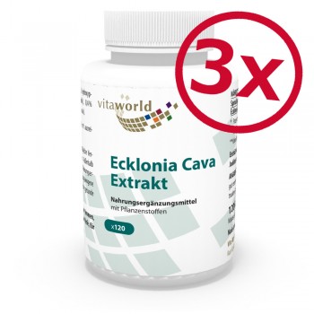 3 Pack Ecklonia Cava extract 3 x 120 Capsules
