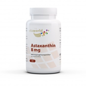 Astaxantina 8 mg 60 Cápsulas