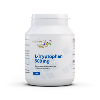 L-Tryptophan 500mg 90 Capsules Vegan/Vegetarian