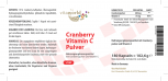 Cranberry 400mg + Vitamina C 180 Cápsulas Veganas