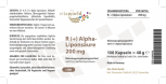 R (+) Alpha-Liponsäure 200 mg 100 Kapseln Vegan/Vegetarisch
