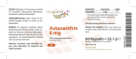 Astaxantina 6 mg 60 Cápsulas