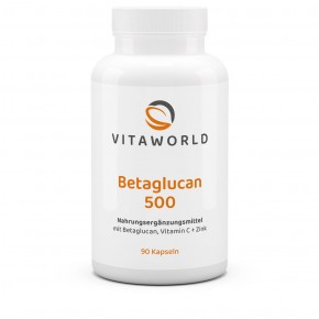 Discount 6+1 Beta-glucan 500mg 7 x 90 Capsules Vegan/Vegetarian