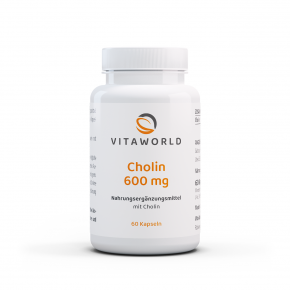 Discount 6+1 Choline 600mg 7 x 60 Capsules Vegan Free From Additives Natural, High Bioavailability 600mg Per Daily Dose