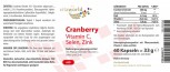 Cranberry Extrakt 400mg + Vitamin C Selen Zink 60 Kapseln