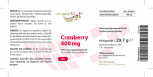 Pack de 3 Canneberge 400 mg 3 x 60 Capsule (Cranberry) Végétalien