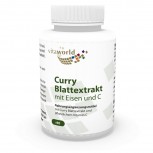 Naturalrabatt 6+1 Eisen 14mg aus Curryblatt Extrakt plus Vitamin C 7 x 90 Kapseln