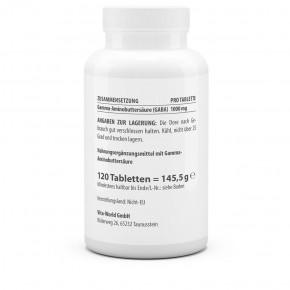 Discount 6+1 GABA 1000mg 7 x 120 Tablets (gamma-Aminobutyric acid)