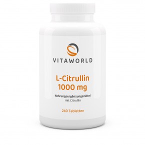 Naturalrabatt 6+1 Citrullin 1000 mg Hochdosiert 7 x 240 Tabletten Vegetarisch