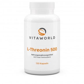 Remise Naturelle 6 + 1 L-Thréonine 500 7 x 120 Capsule Végétalien/Végétarien