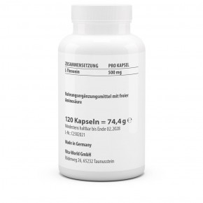Remise Naturelle 6 + 1 L-Thréonine 500 7 x 120 Capsule Végétalien/Végétarien