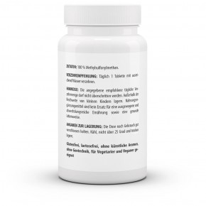 Naturalrabatt 6+1 MSM 1000 mg 7 x 120 Tabletten Hoch Dosiert Vegetarisch/Vegan