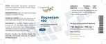 Magnesium 400mg 120 Capsules Vegetarian/Vegan