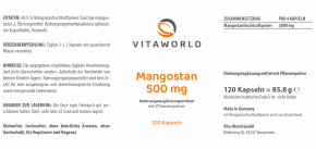 Naturalrabatt 6+1 Mangostan 7 x 120 Kapseln Vegetarisch/Vegan