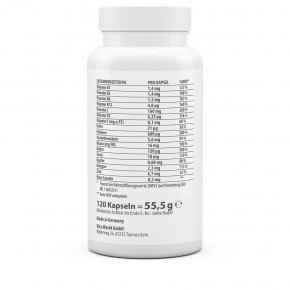 Discount 6+1 Multiplex Natal without Iodine 7 x 120 Capsules Vegetarian/Vegan