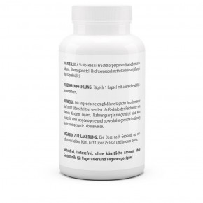 Sconto Naturale 6+1 Polvere Organica di Reishi 500 mg 7 x 120 Capsule VEGANO / VEGETARIANOGanoderma lucidum
