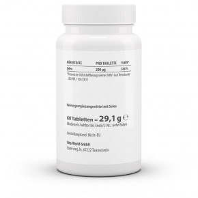 Naturalrabatt 6+1 Selen 200mcg 7 x 60 Tabletten VEGAN/VEGETARISCH
