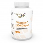 Discount 6+1 Vitamin C 500 Depot with Time Release 7 x 120 Capsules Vegan/Vegetarian