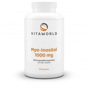 Descuento Natural 6 + 1 Mioinositol 1000 mg 7 x 120 Cápsulas Altamente Dosificado Vegetariana/Vegana
